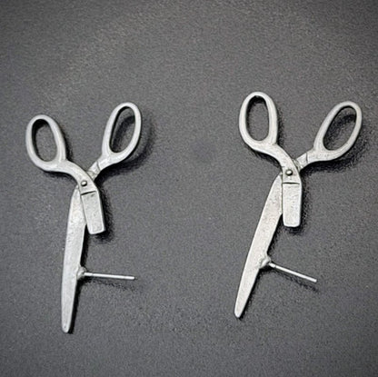 Vintage Scissor Shaped Earrings