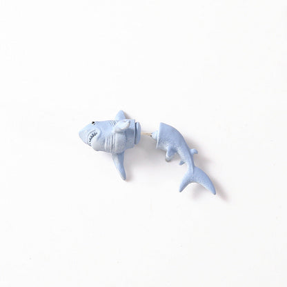 Great White Shark Earrings