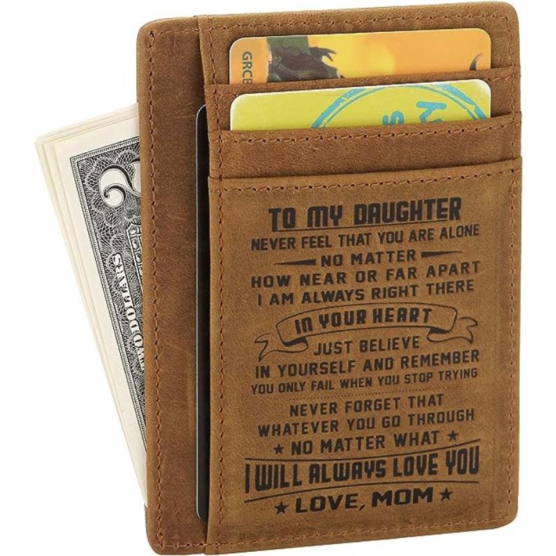 Mom To Daughter - No Matter What I Will Always Love You - Card Wallet