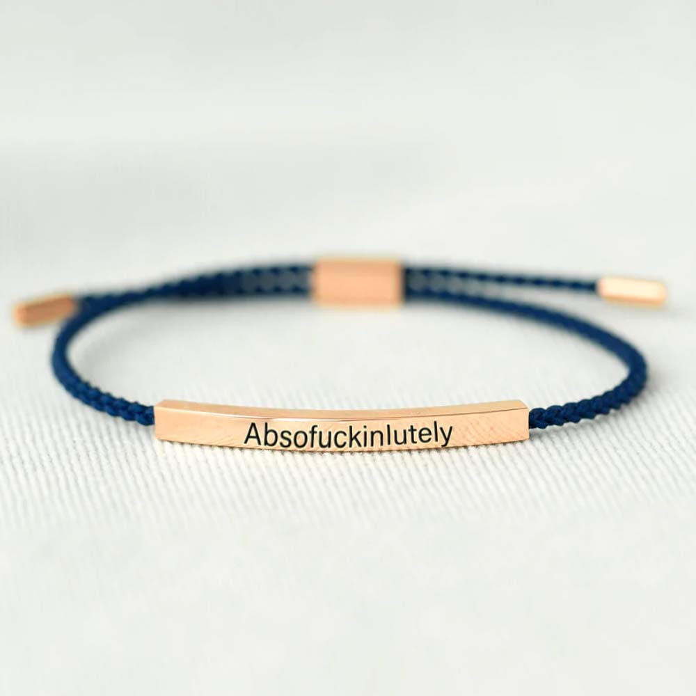 Absofukinlutely Tube Bracelet