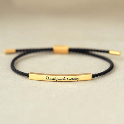 Sarcastic Souls Work Mood Tube Bracelets