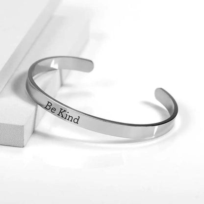 Be Kind...Of A Bi♥ch Mantra Bracelet