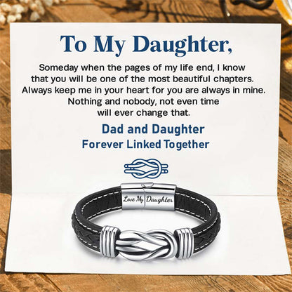 Forever Linked Together Braided Leather Bracelet🔗