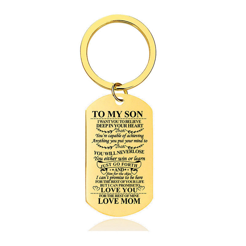 You Will Never Lose - Inspirational Keychain - A909