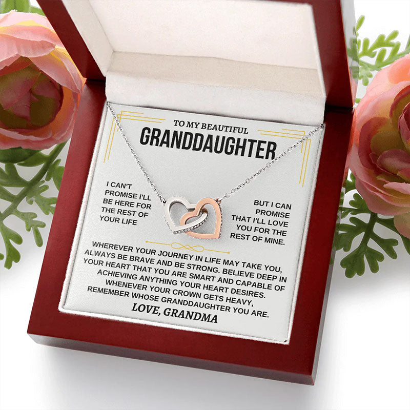 To My Granddaughter - Love Grandma - Beautiful Gift Set