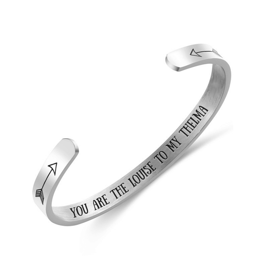 "You Are The Louise To My Thelma" & "You Are The Thelma To My Louise" Bracelet